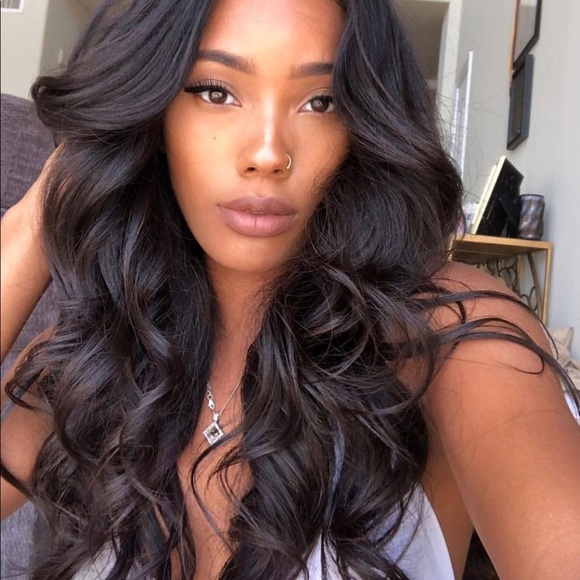 REAL INDIAN VIRGIN HAIR NEVER WORN - Picture 2 of 7